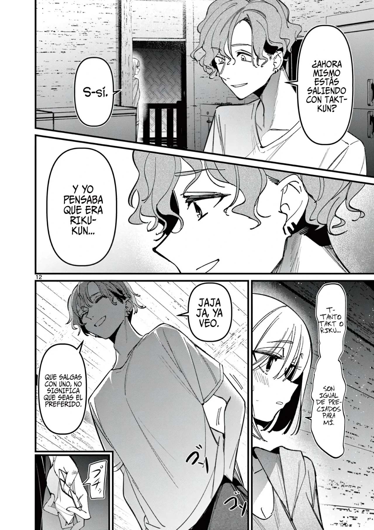 Aitsu No Kanojo Capítulo 38 - Page 14