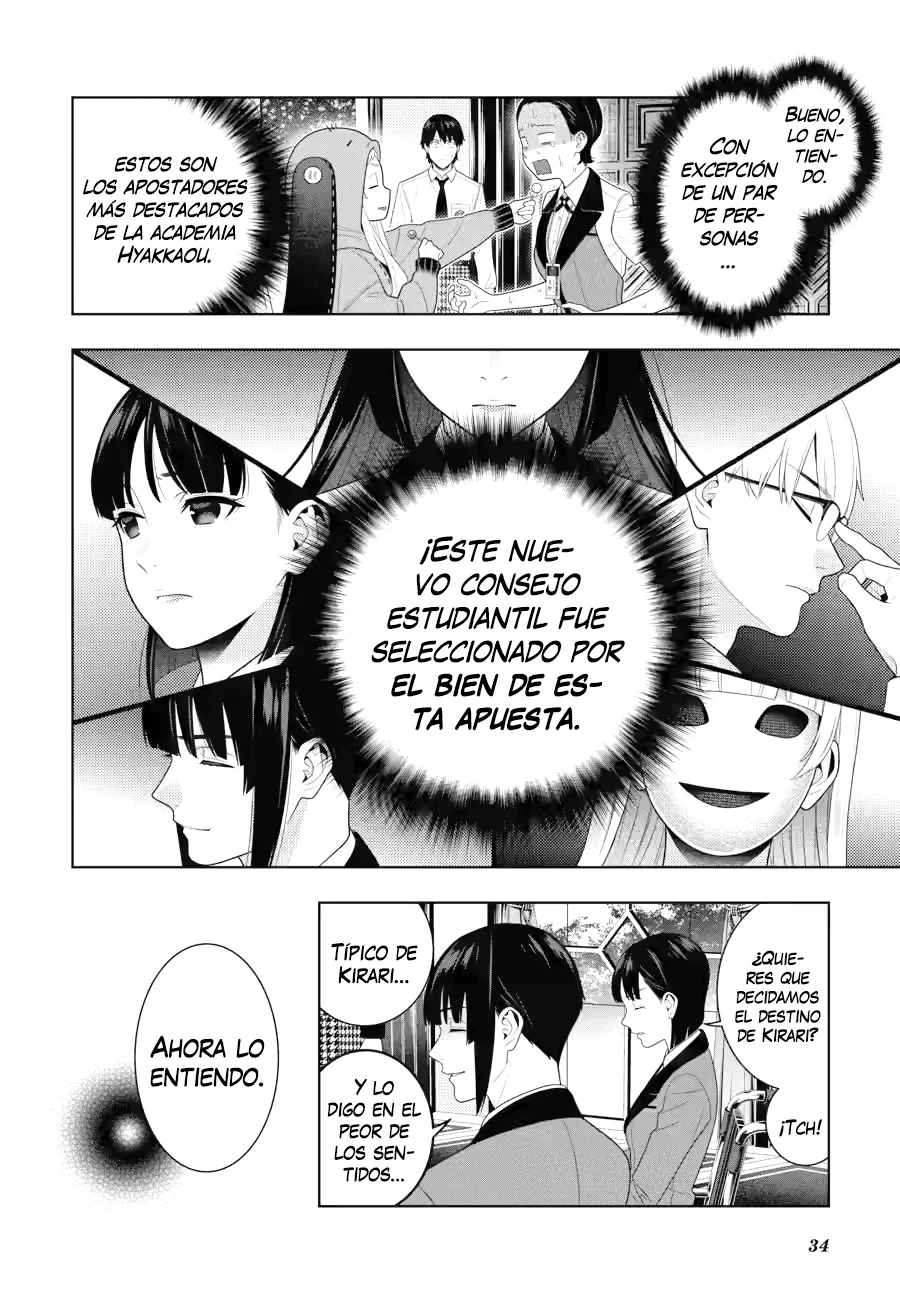 Kakegurui: Compulsive Gambler Capítulo 108 - Page 34