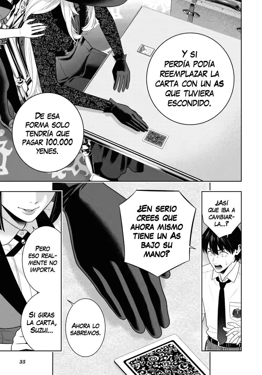 Kakegurui: Compulsive Gambler Capítulo 109 - Page 36