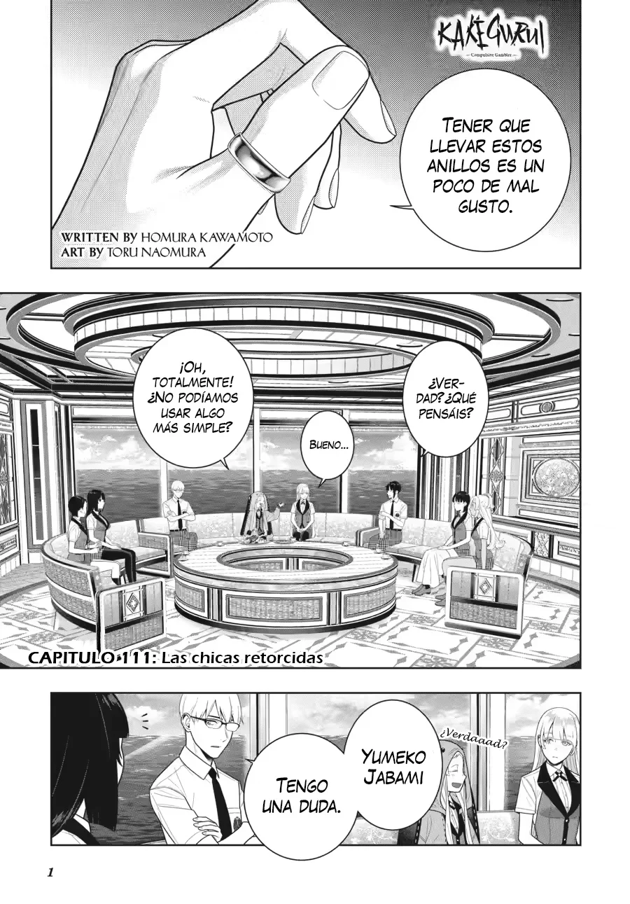 Kakegurui: Compulsive Gambler Capítulo 111 - Page 3