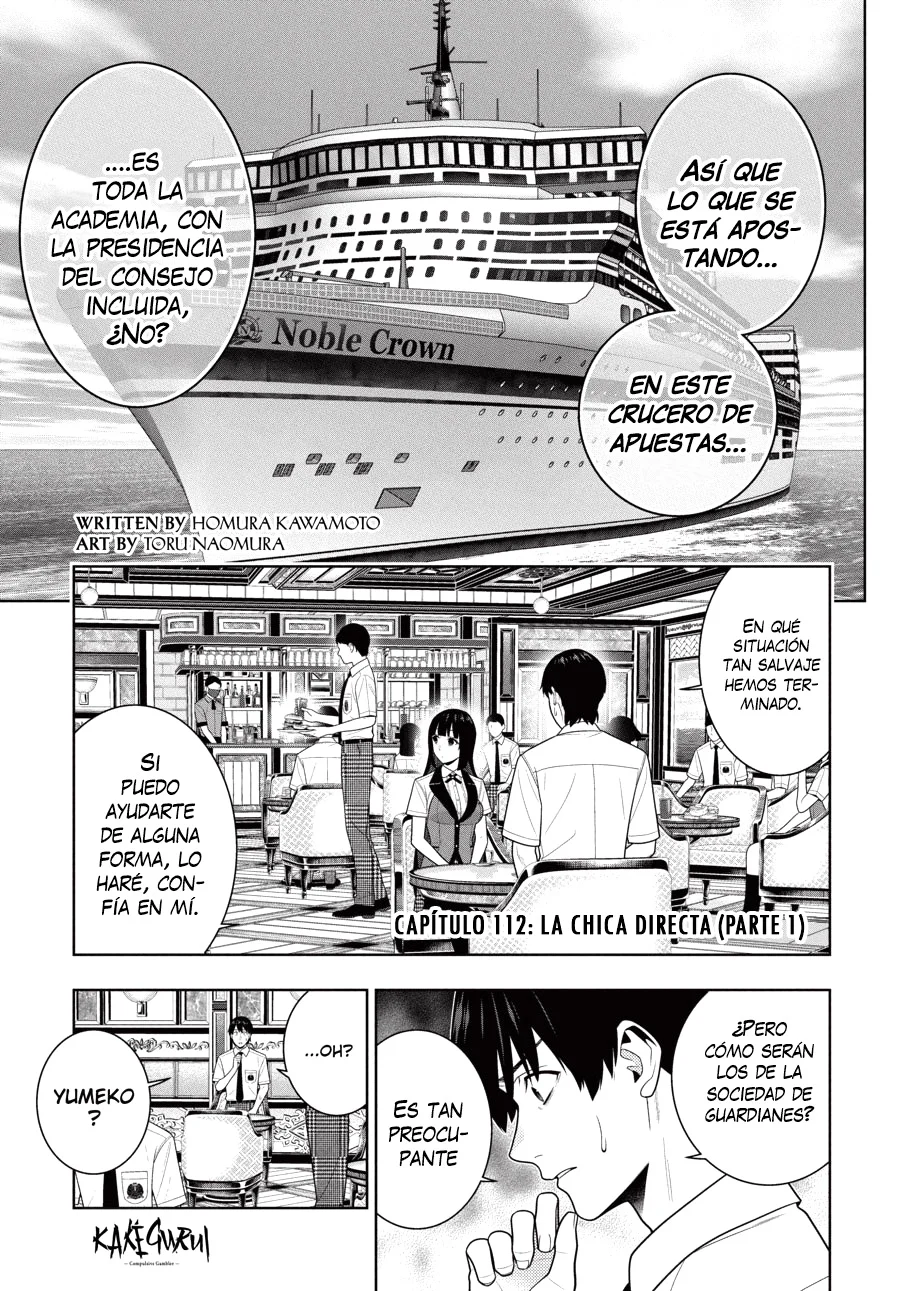 Kakegurui: Compulsive Gambler Capítulo 112 - Page 3