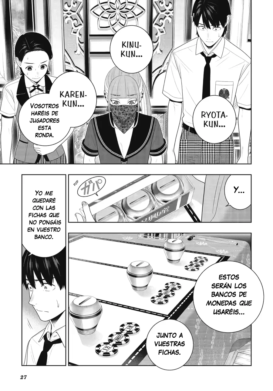 Kakegurui: Compulsive Gambler Capítulo 113 - Page 27