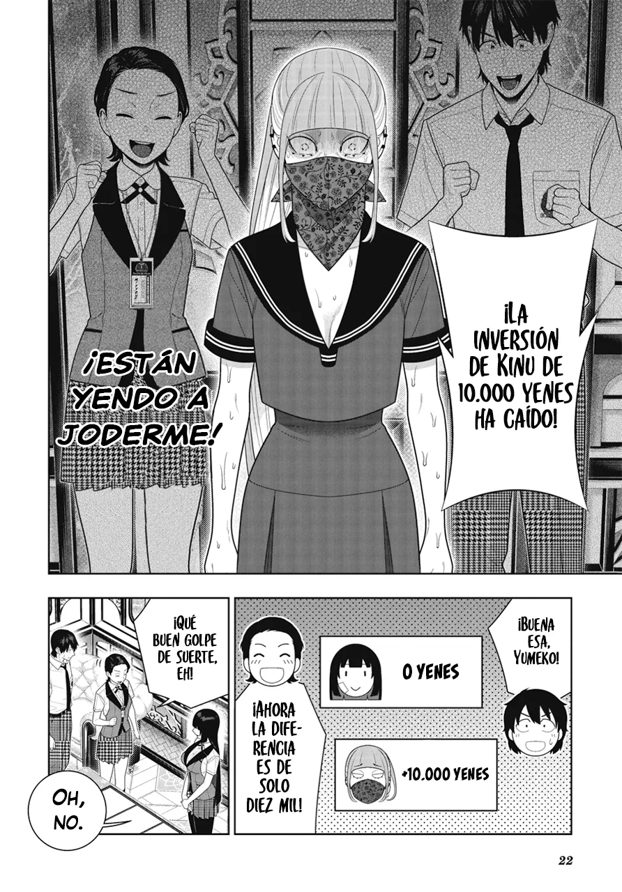 Kakegurui: Compulsive Gambler Capítulo 116 - Page 23