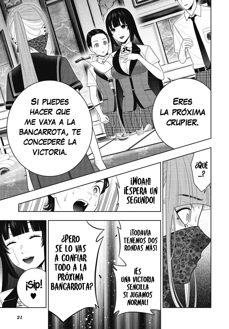 Kakegurui: Compulsive Gambler Capítulo 117 - Page 22