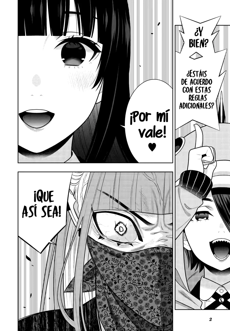 Kakegurui: Compulsive Gambler Capítulo 118 - Page 3