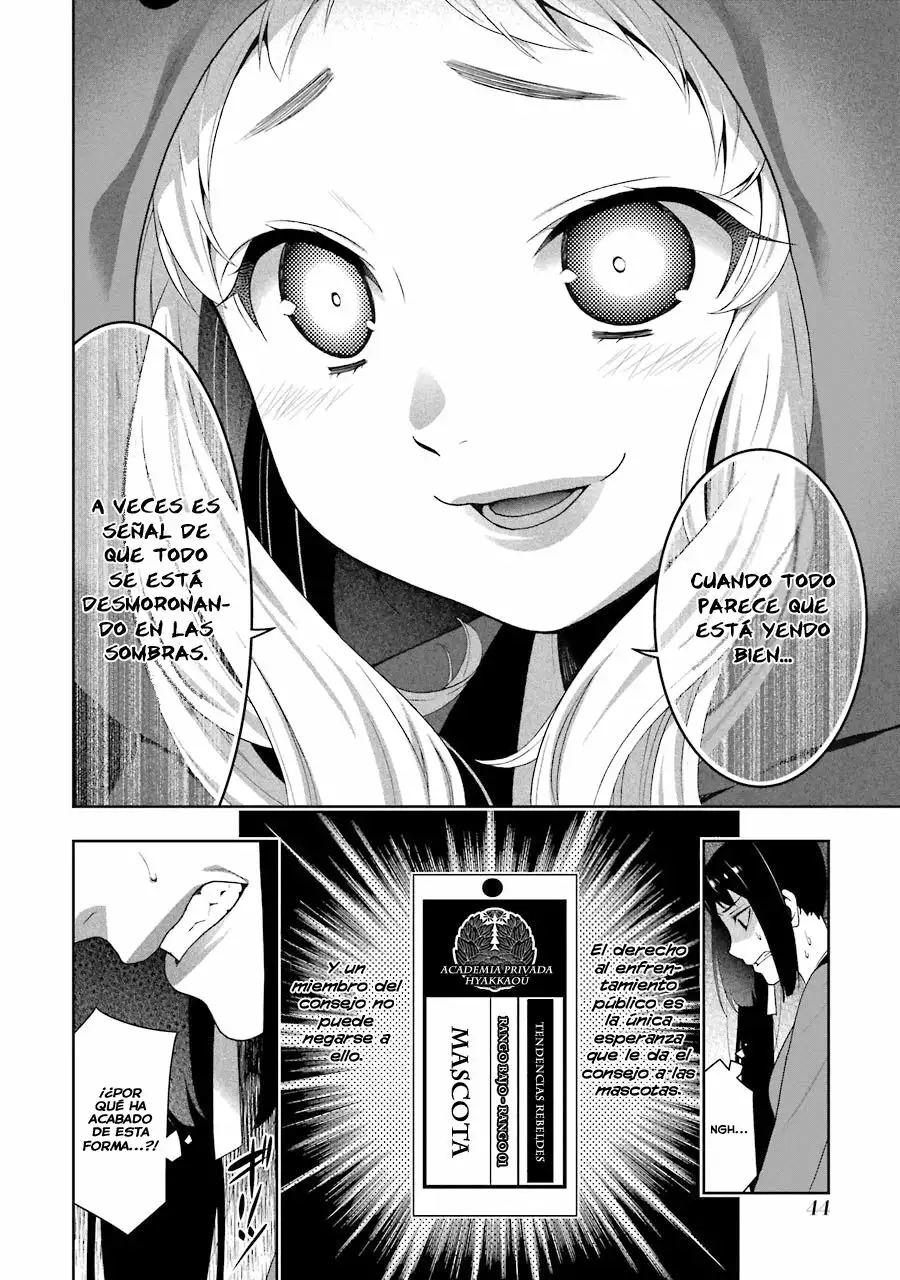 Kakegurui: Compulsive Gambler Capítulo 22 - Page 44
