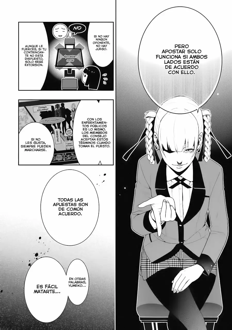Kakegurui: Compulsive Gambler Capítulo 28 - Page 13