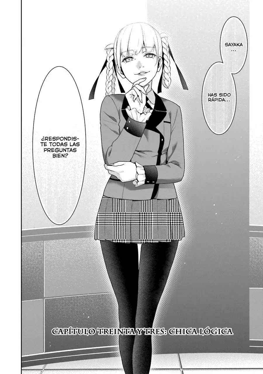 Kakegurui: Compulsive Gambler Capítulo 33 - Page 11