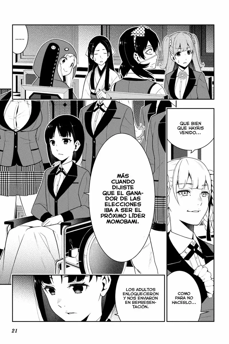 Kakegurui: Compulsive Gambler Capítulo 34 - Page 21