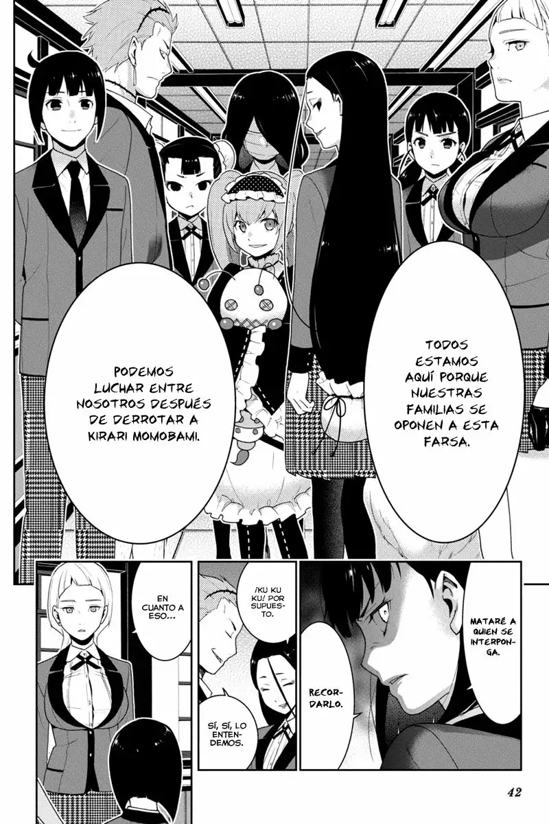 Kakegurui: Compulsive Gambler Capítulo 34 - Page 42