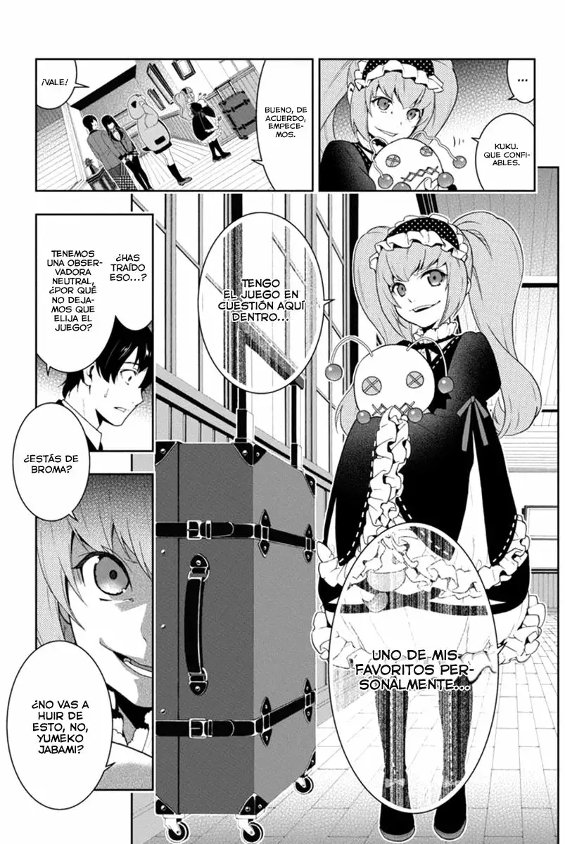 Kakegurui: Compulsive Gambler Capítulo 35 - Page 24