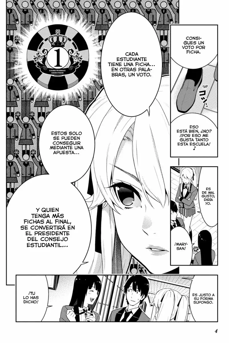 Kakegurui: Compulsive Gambler Capítulo 35 - Page 5
