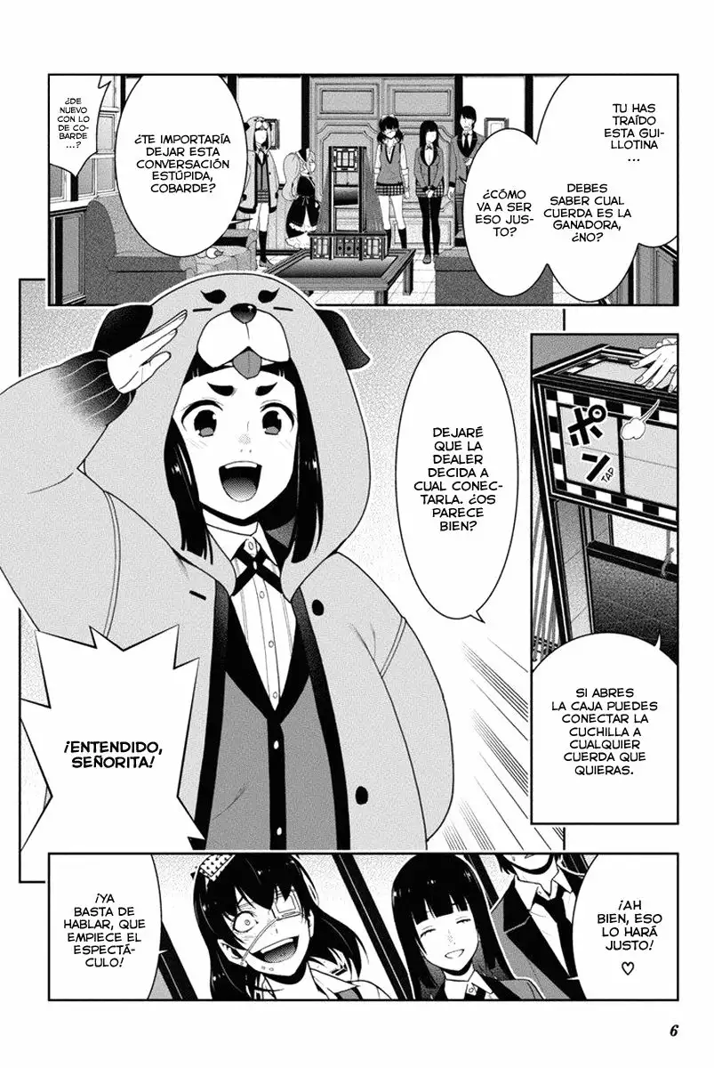 Kakegurui: Compulsive Gambler Capítulo 36 - Page 7