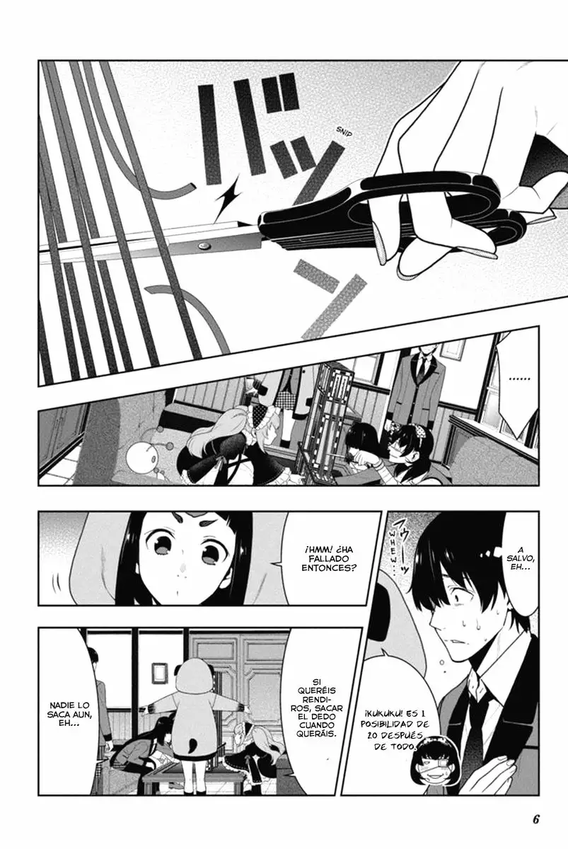 Kakegurui: Compulsive Gambler Capítulo 37 - Page 6