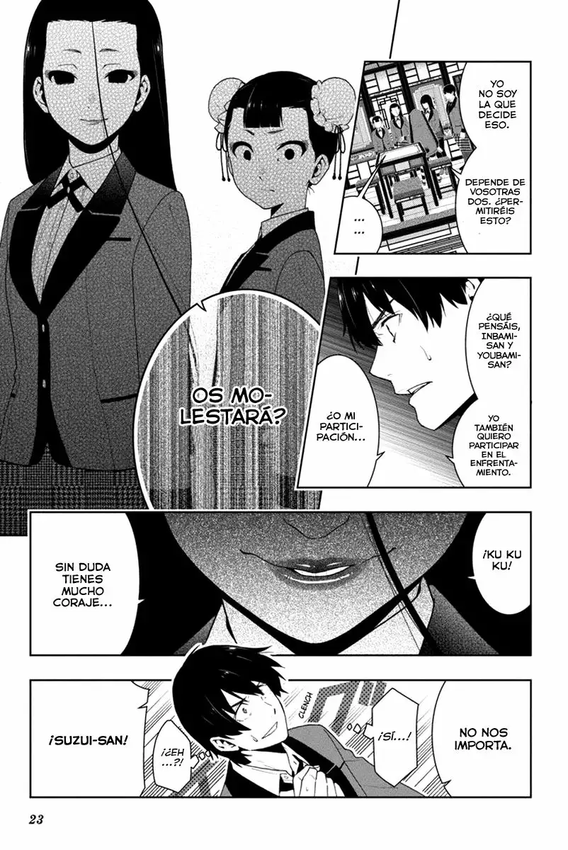 Kakegurui: Compulsive Gambler Capítulo 39 - Page 23