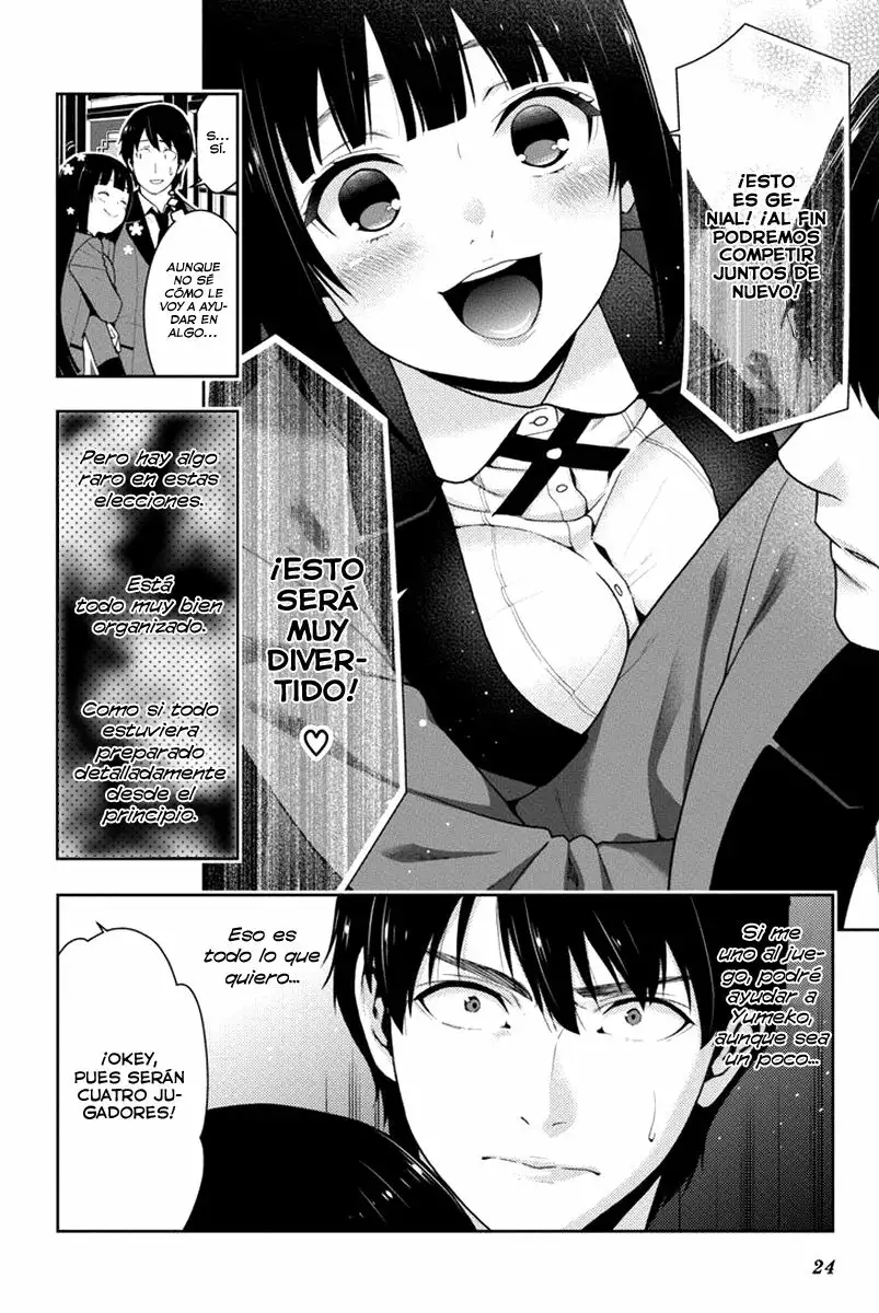 Kakegurui: Compulsive Gambler Capítulo 39 - Page 24