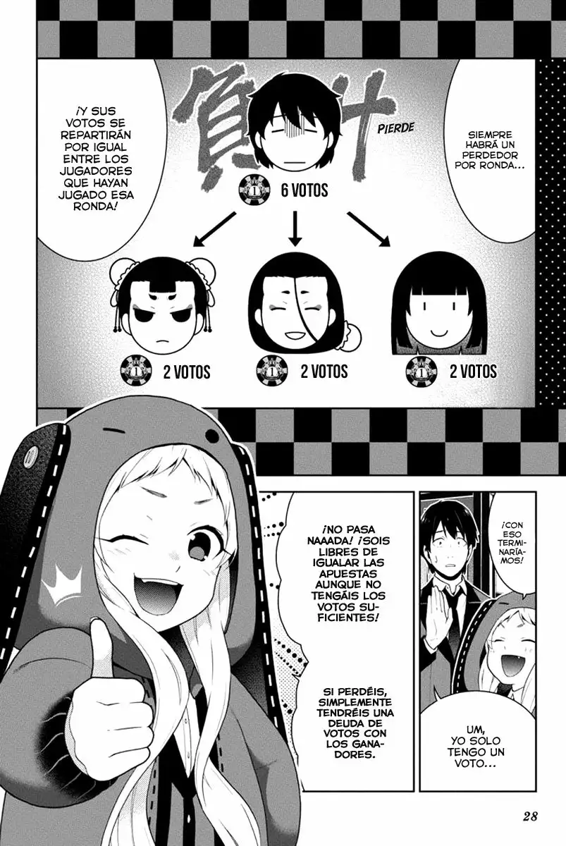 Kakegurui: Compulsive Gambler Capítulo 39 - Page 28