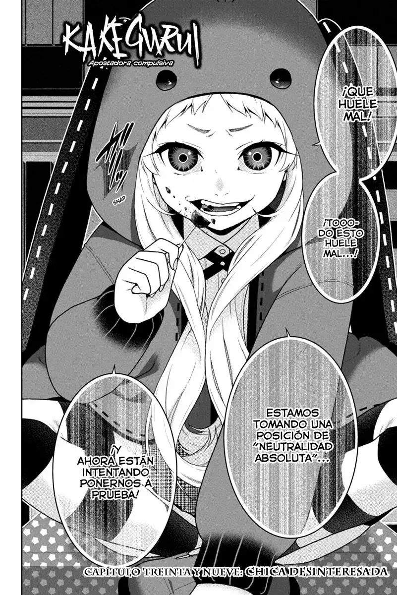 Kakegurui: Compulsive Gambler Capítulo 39 - Page 3