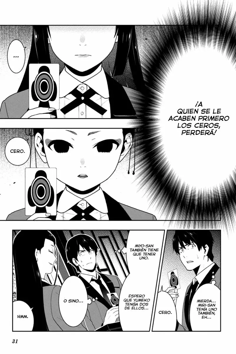 Kakegurui: Compulsive Gambler Capítulo 40 - Page 32