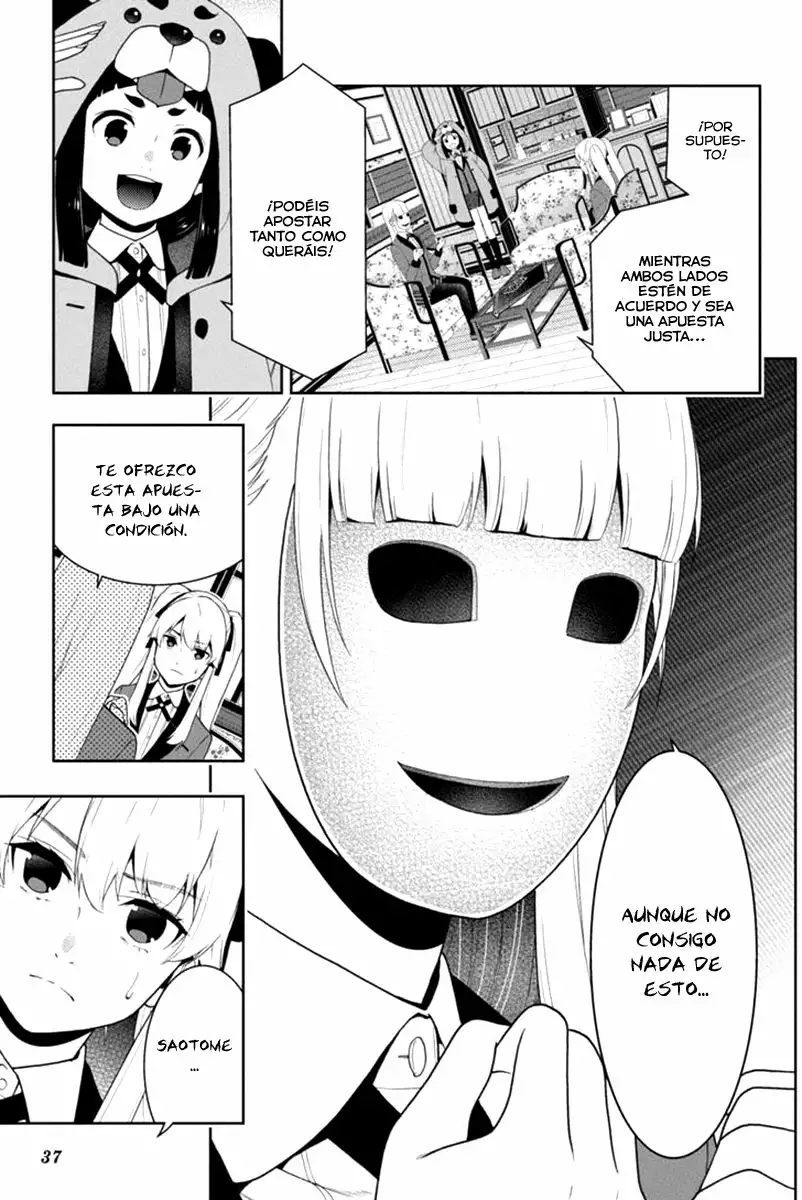 Kakegurui: Compulsive Gambler Capítulo 40 - Page 38