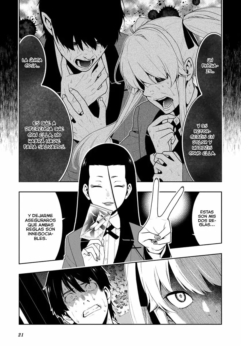 Kakegurui: Compulsive Gambler Capítulo 41 - Page 22