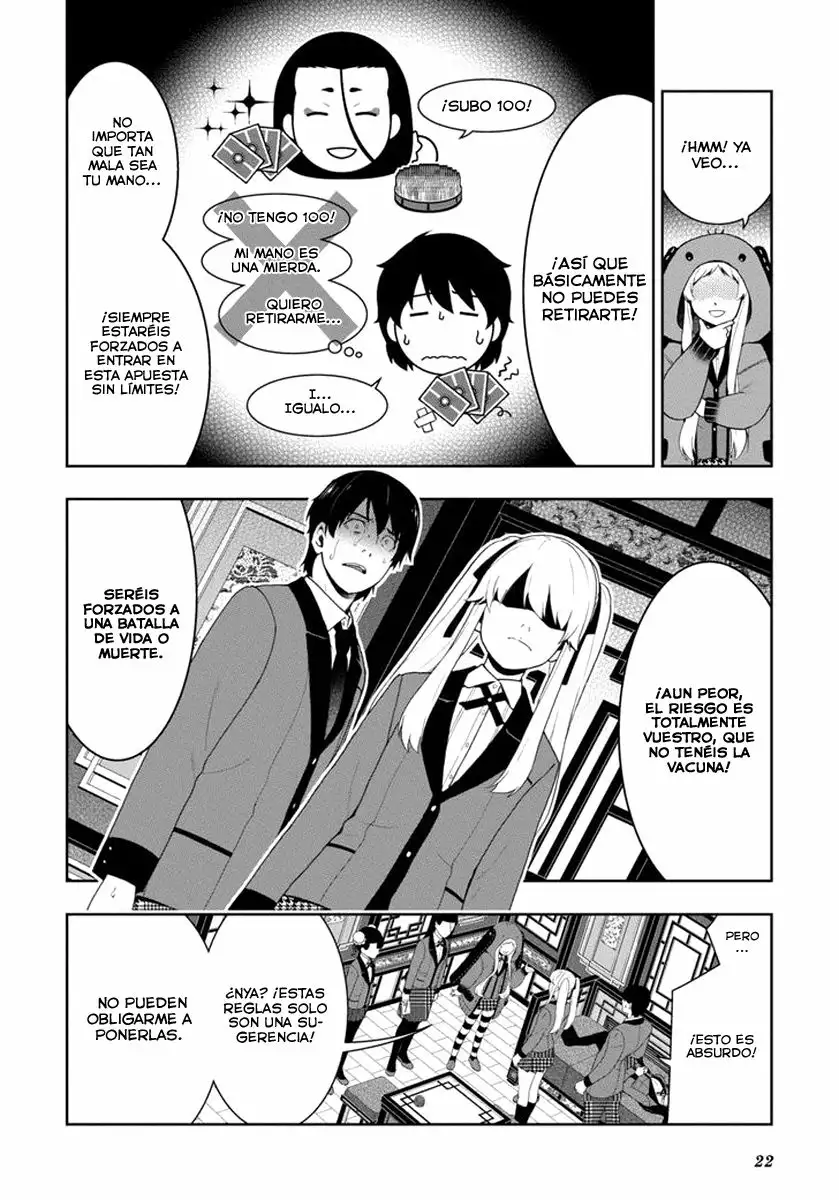 Kakegurui: Compulsive Gambler Capítulo 41 - Page 23