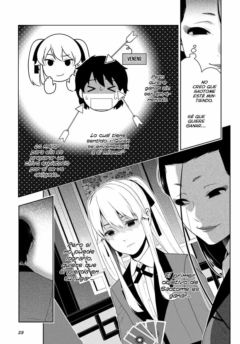 Kakegurui: Compulsive Gambler Capítulo 41 - Page 40