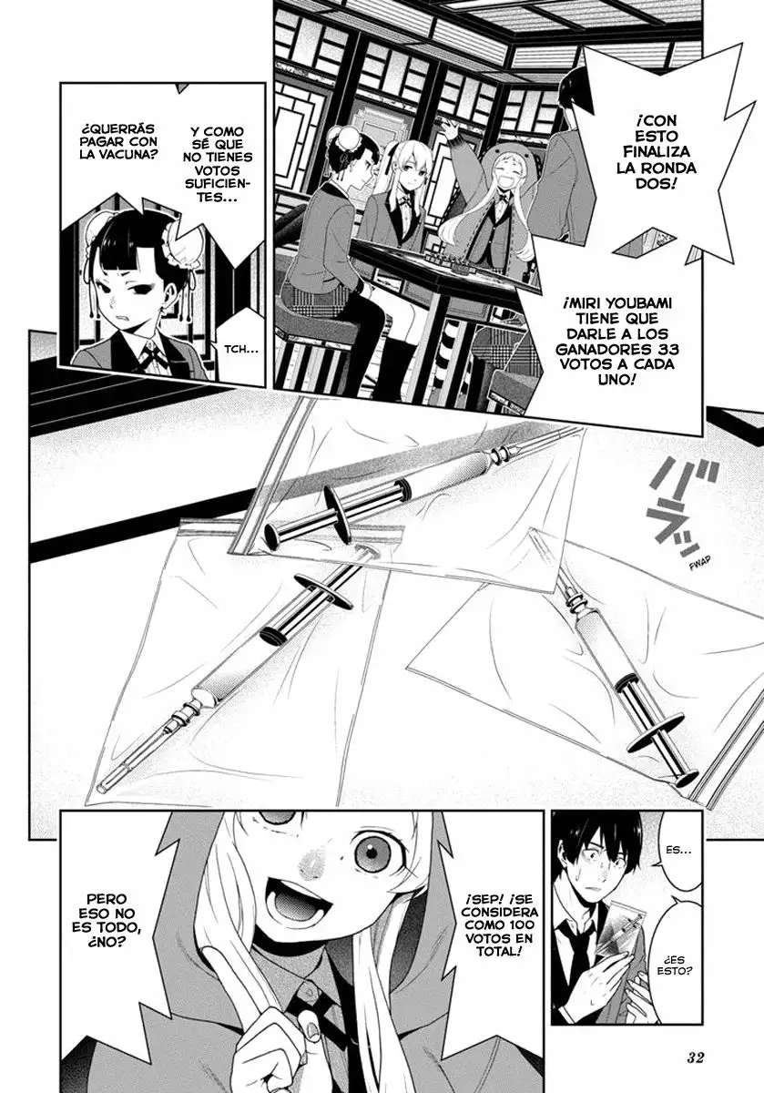 Kakegurui: Compulsive Gambler Capítulo 42 - Page 32