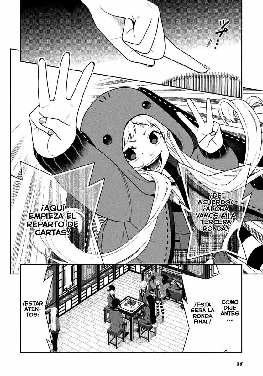 Kakegurui: Compulsive Gambler Capítulo 42 - Page 36