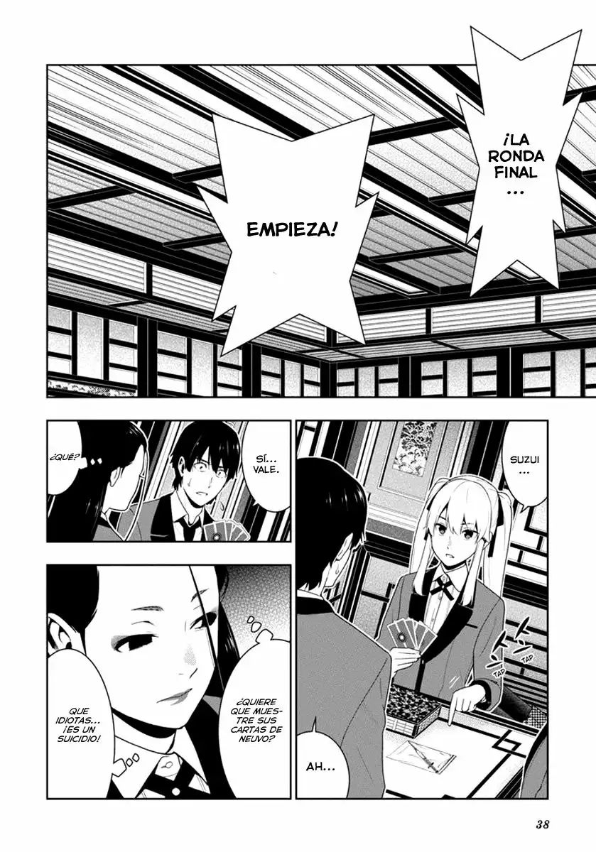 Kakegurui: Compulsive Gambler Capítulo 42 - Page 38