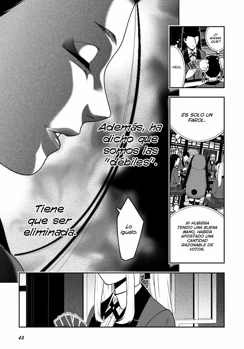 Kakegurui: Compulsive Gambler Capítulo 42 - Page 43