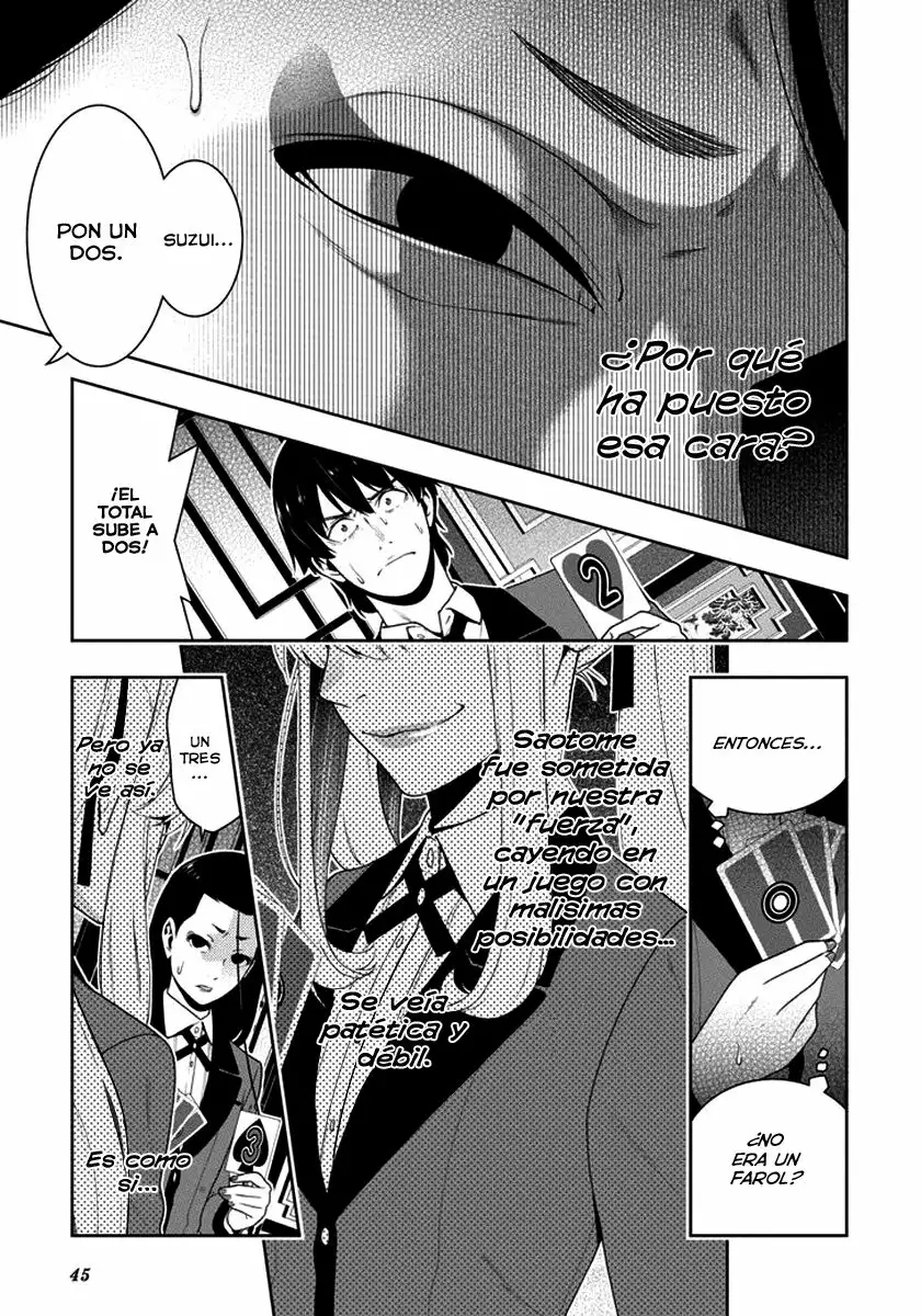 Kakegurui: Compulsive Gambler Capítulo 42 - Page 45