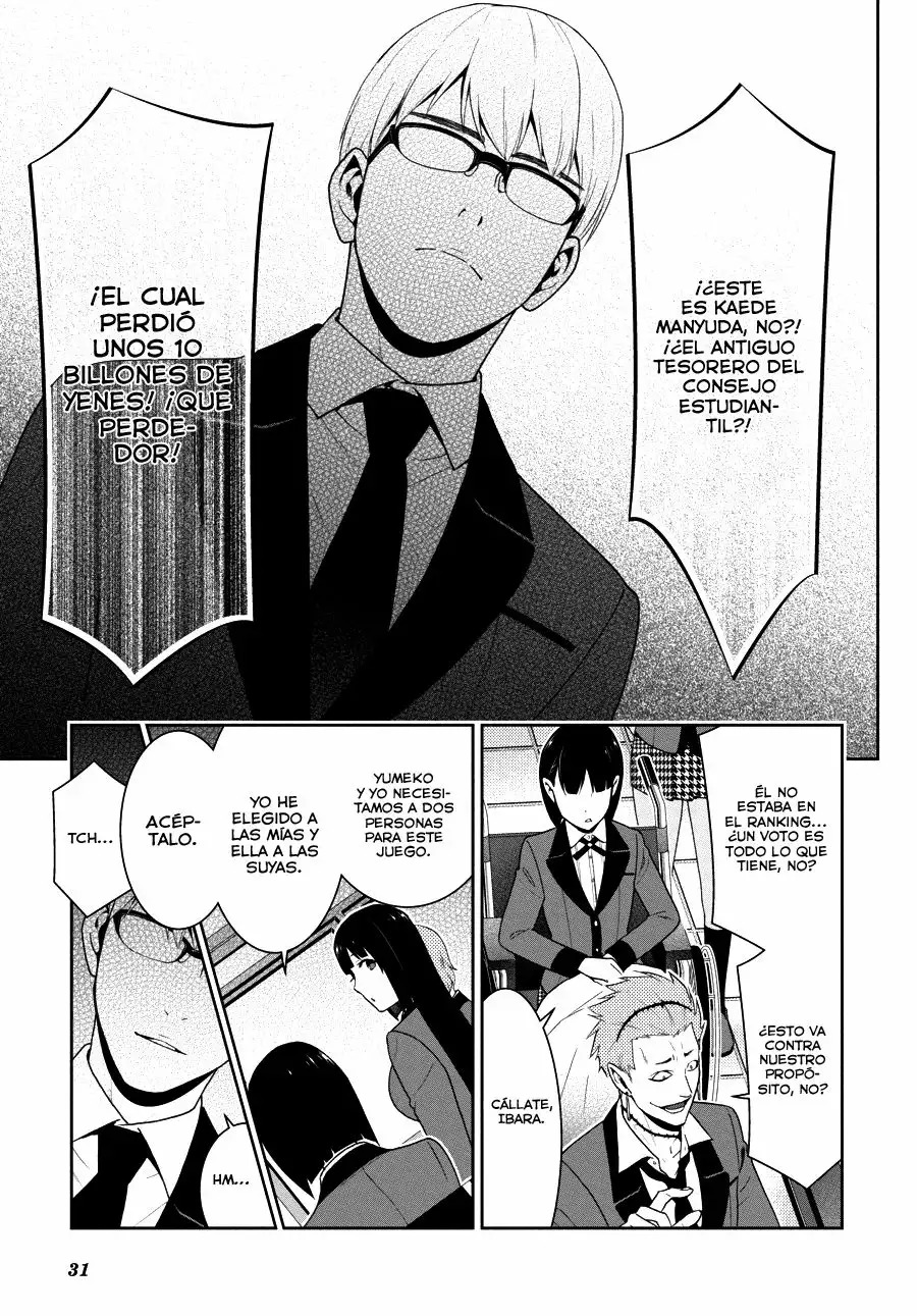 Kakegurui: Compulsive Gambler Capítulo 45 - Page 32