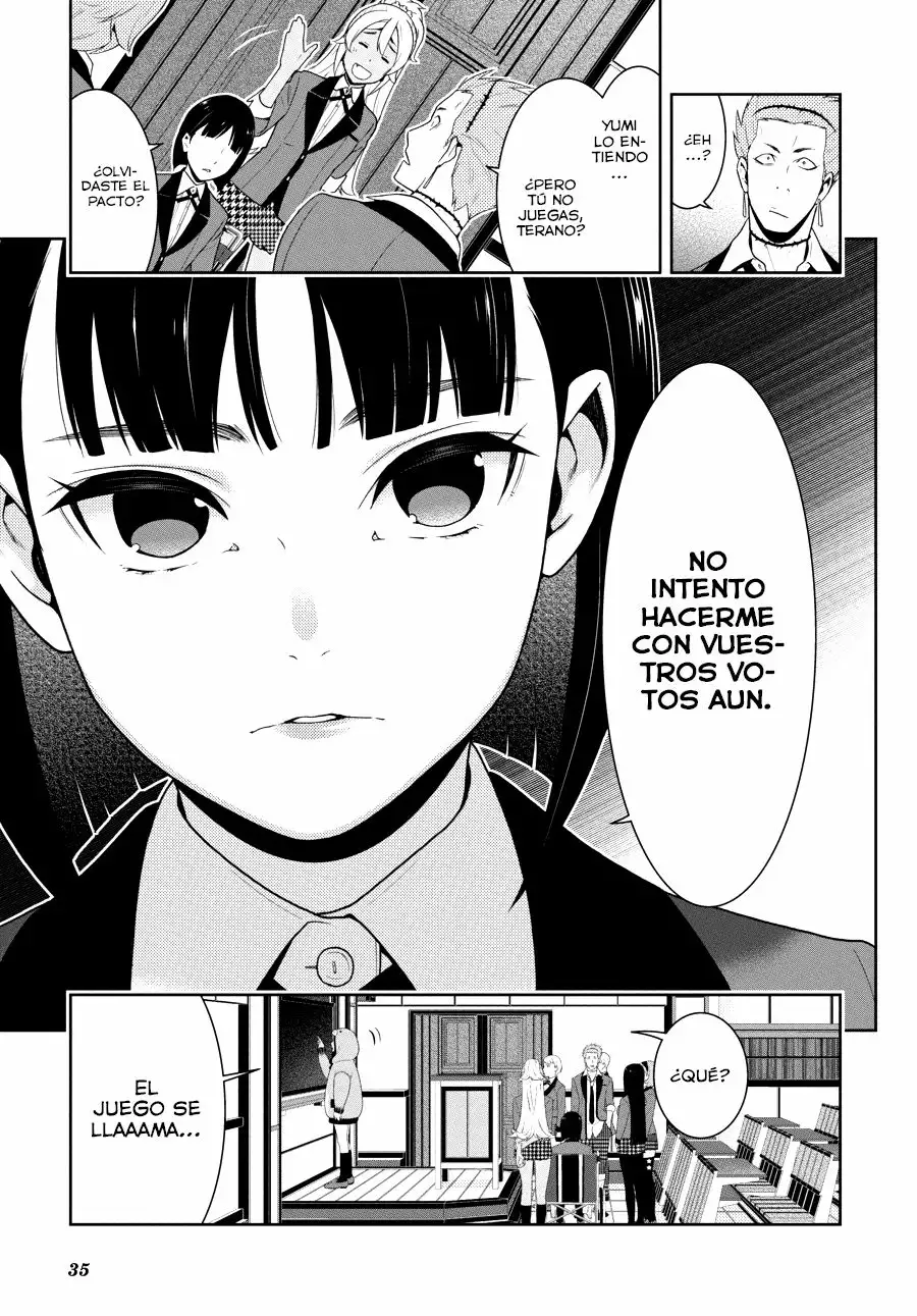 Kakegurui: Compulsive Gambler Capítulo 45 - Page 36