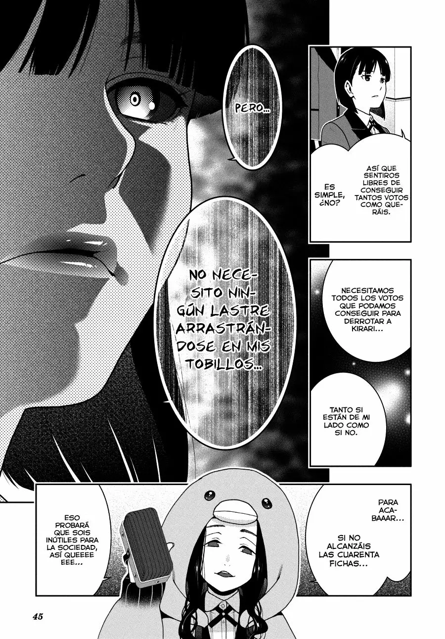 Kakegurui: Compulsive Gambler Capítulo 45 - Page 46