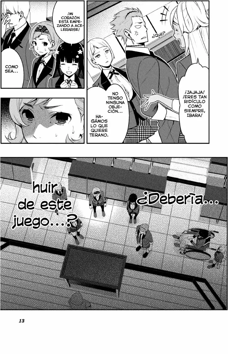 Kakegurui: Compulsive Gambler Capítulo 46 - Page 14