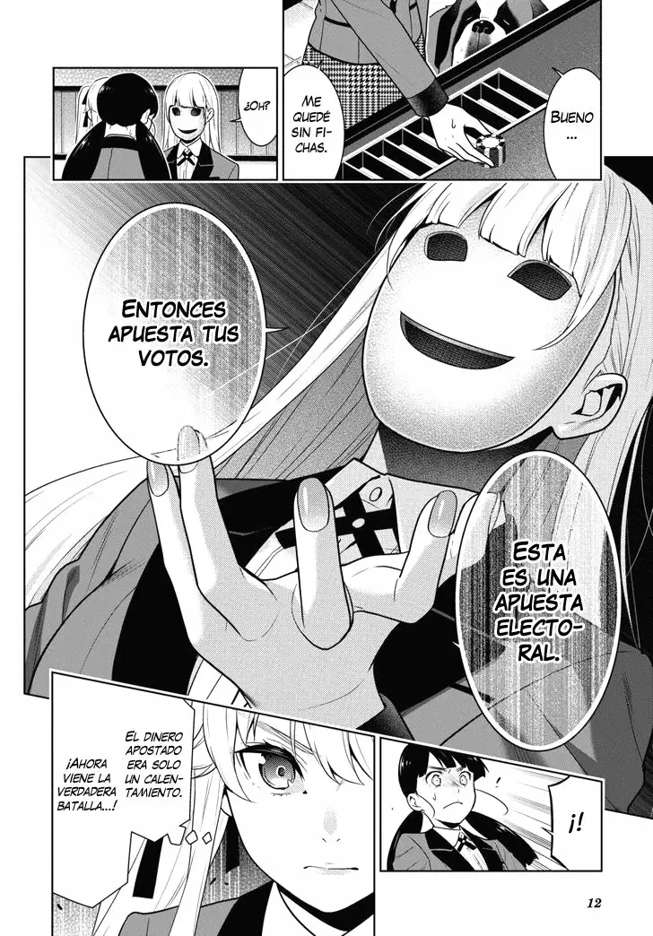 Kakegurui: Compulsive Gambler Capítulo 56 - Page 12