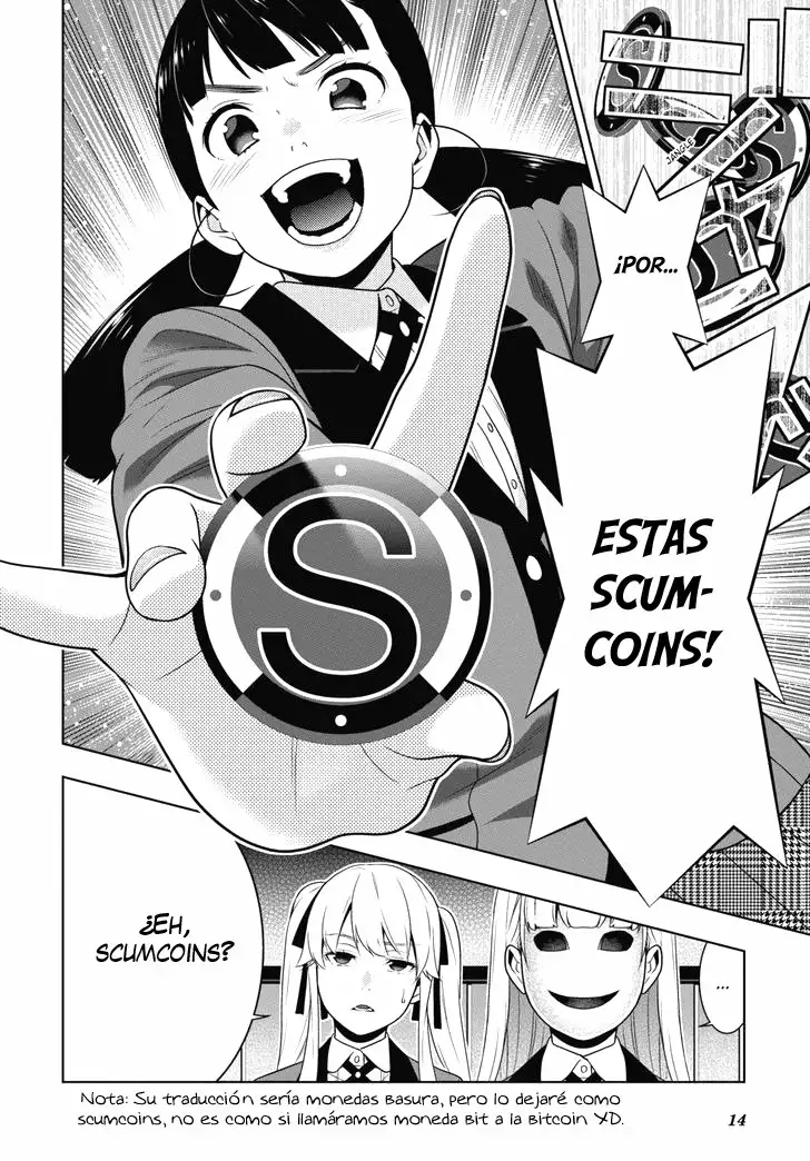 Kakegurui: Compulsive Gambler Capítulo 56 - Page 14