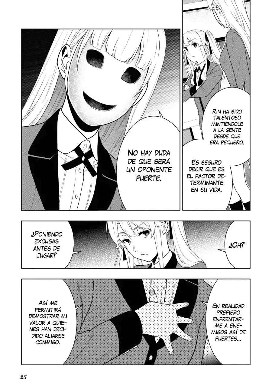 Kakegurui: Compulsive Gambler Capítulo 57 - Page 25