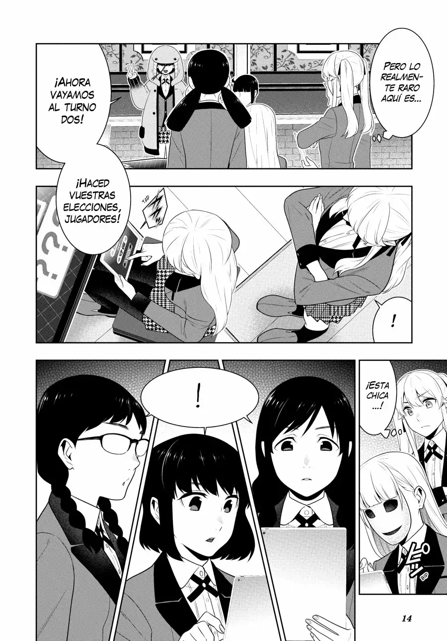Kakegurui: Compulsive Gambler Capítulo 59 - Page 14