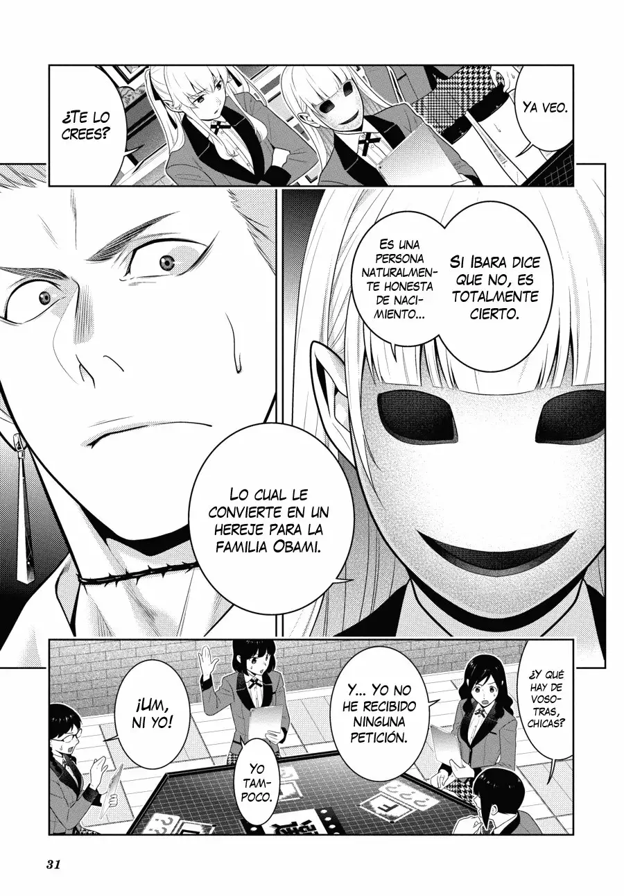 Kakegurui: Compulsive Gambler Capítulo 59 - Page 31