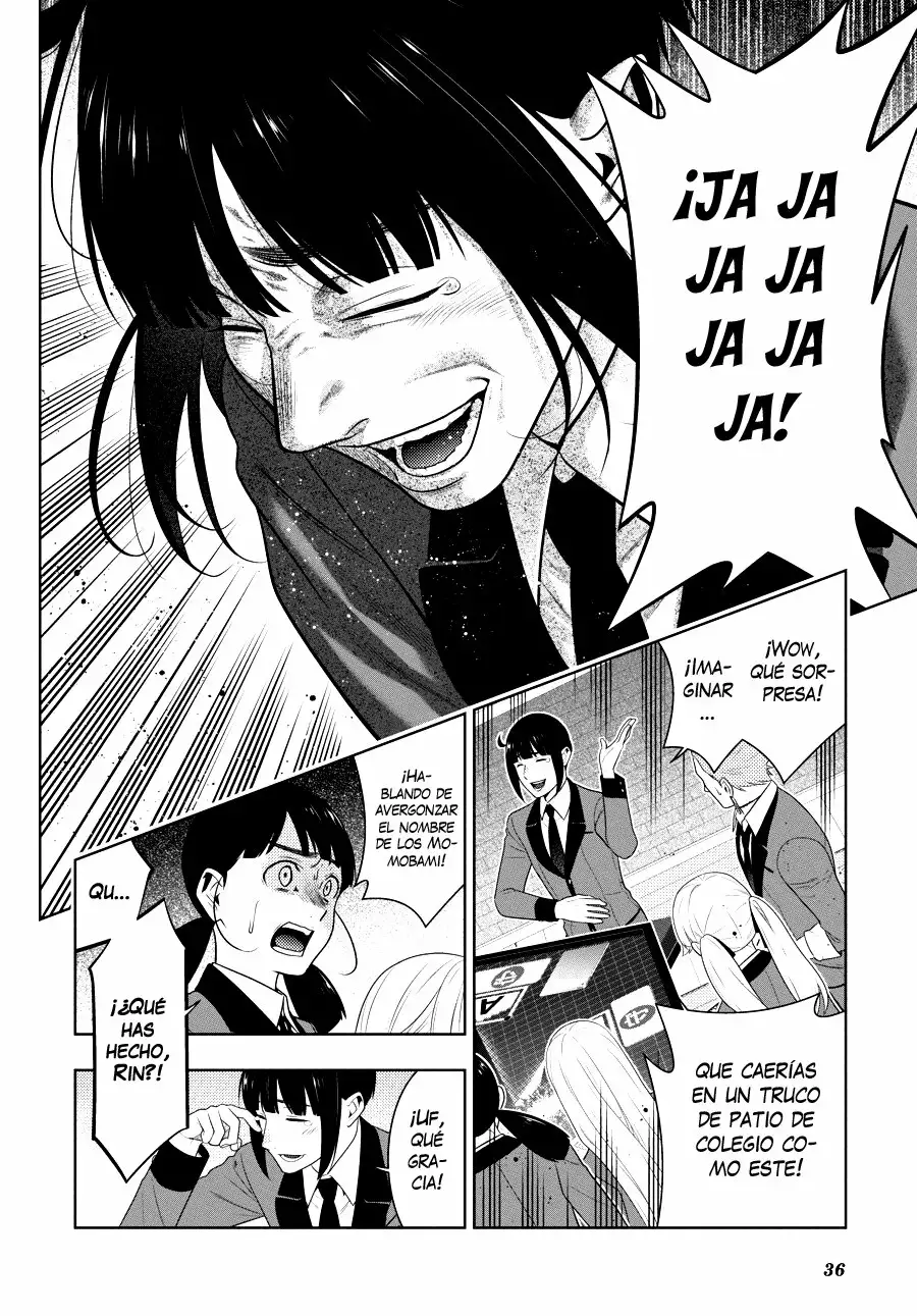 Kakegurui: Compulsive Gambler Capítulo 59 - Page 36
