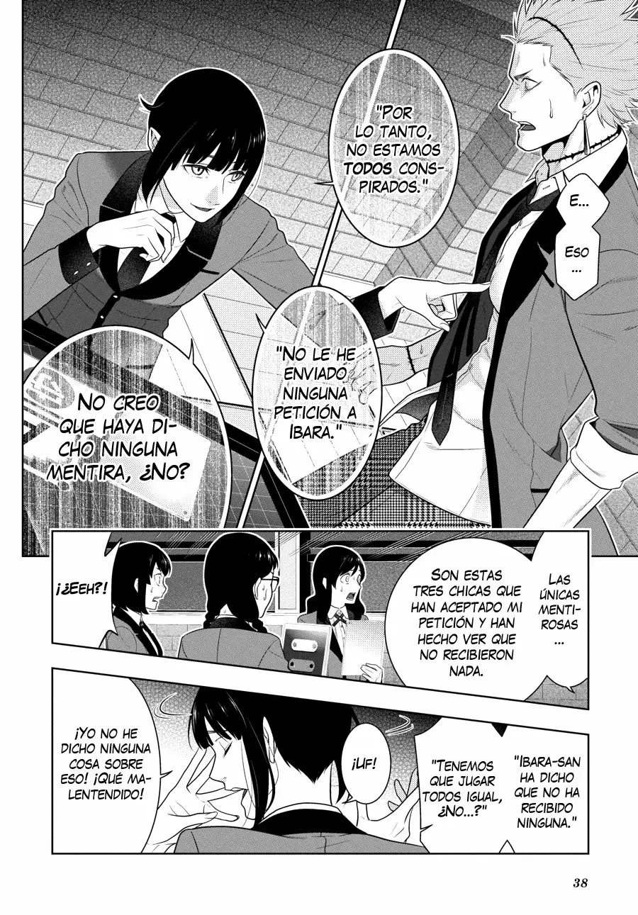 Kakegurui: Compulsive Gambler Capítulo 59 - Page 38