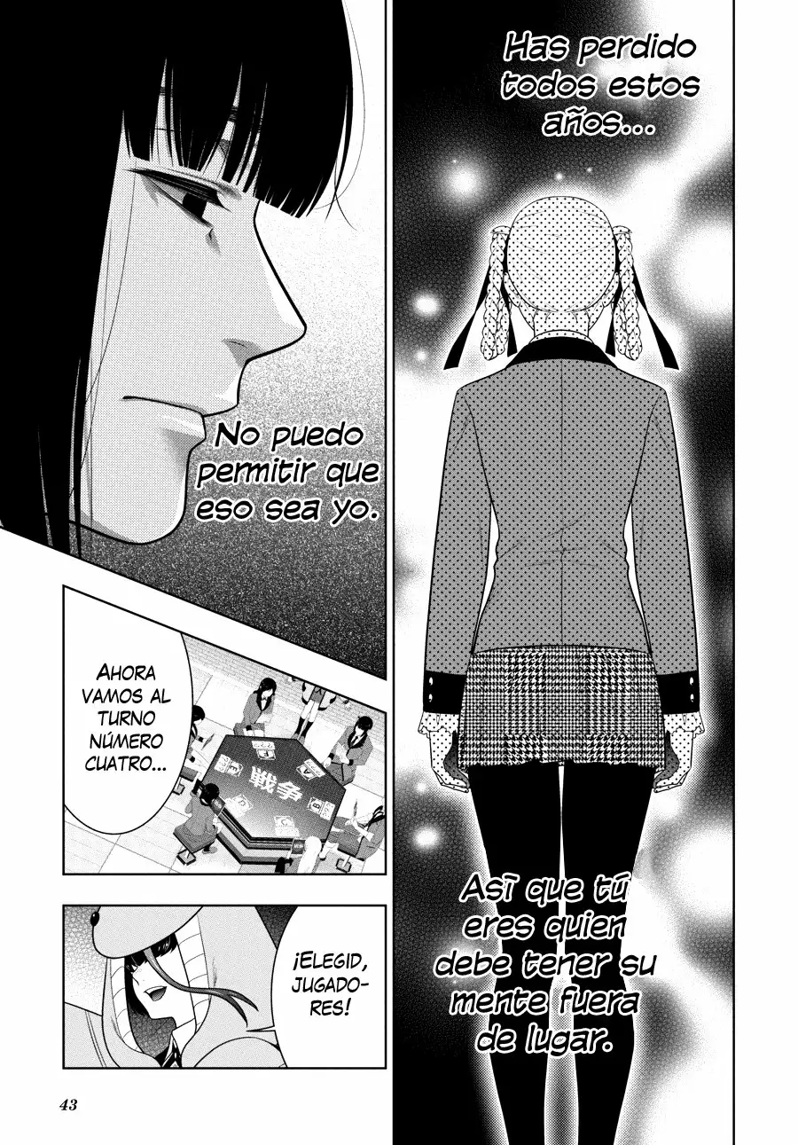 Kakegurui: Compulsive Gambler Capítulo 59 - Page 43