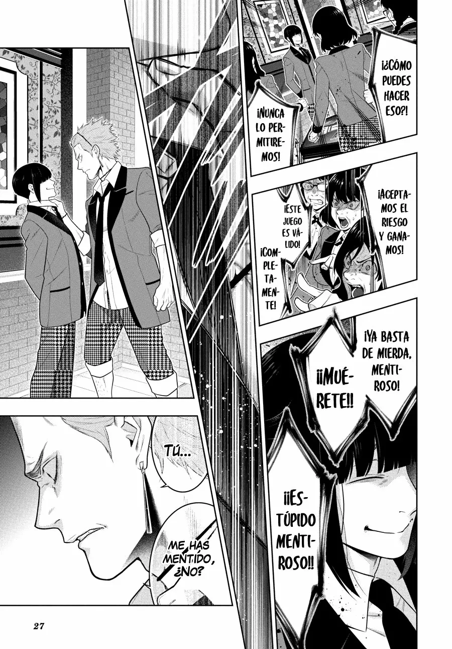 Kakegurui: Compulsive Gambler Capítulo 62 - Page 27