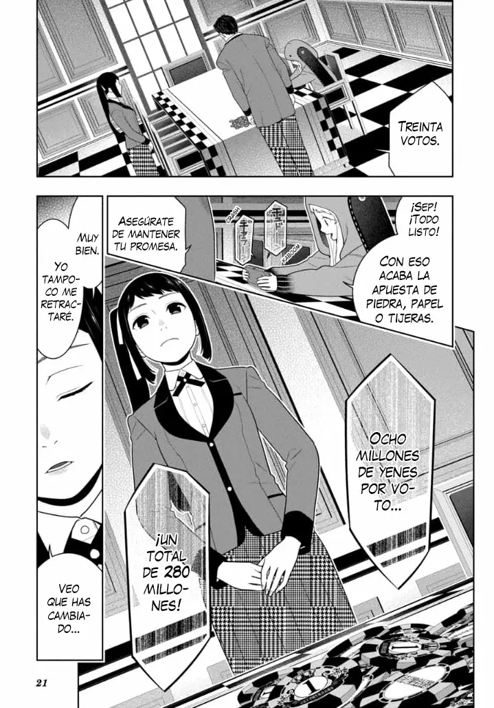 Kakegurui: Compulsive Gambler Capítulo 63 - Page 23