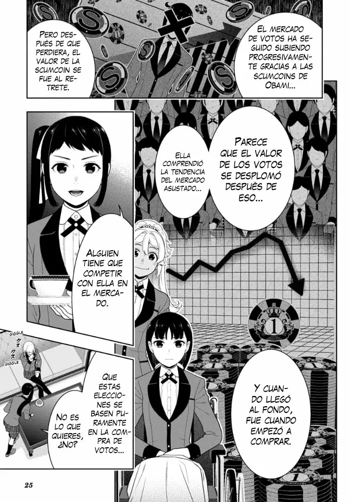Kakegurui: Compulsive Gambler Capítulo 63 - Page 27