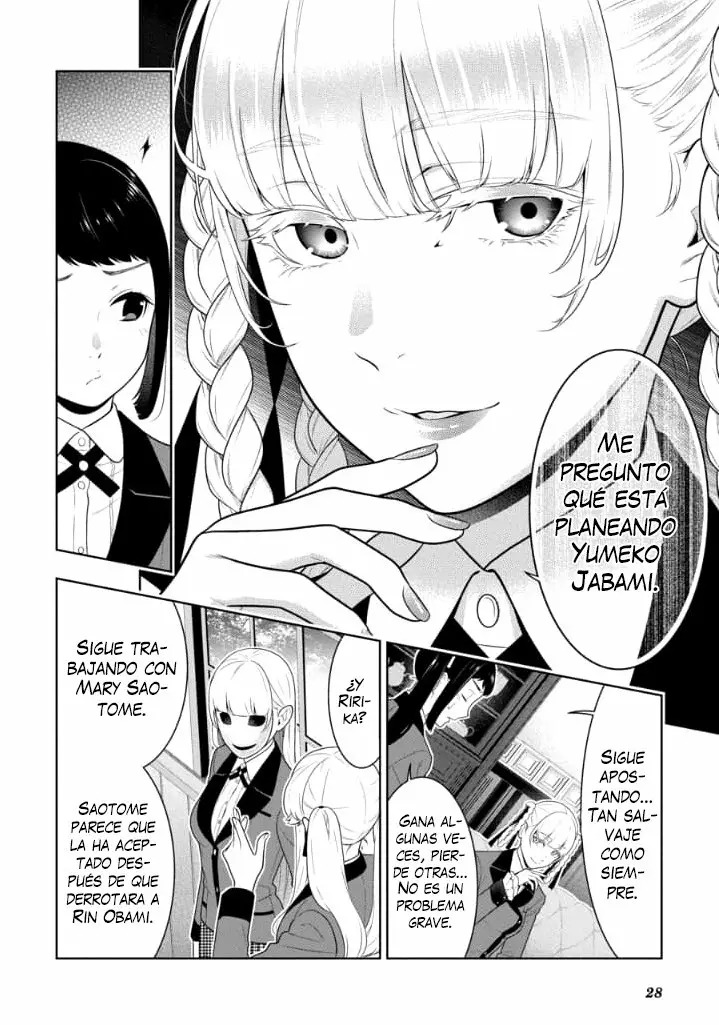 Kakegurui: Compulsive Gambler Capítulo 63 - Page 30