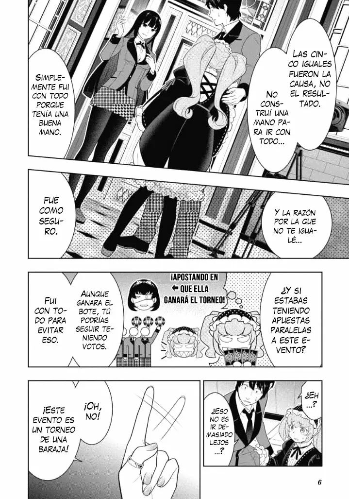 Kakegurui: Compulsive Gambler Capítulo 66 - Page 8