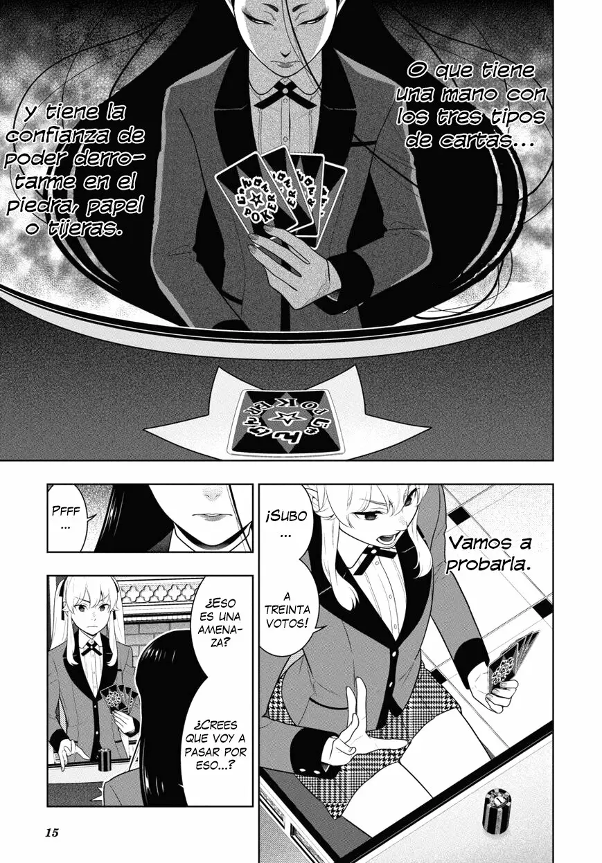 Kakegurui: Compulsive Gambler Capítulo 68 - Page 17